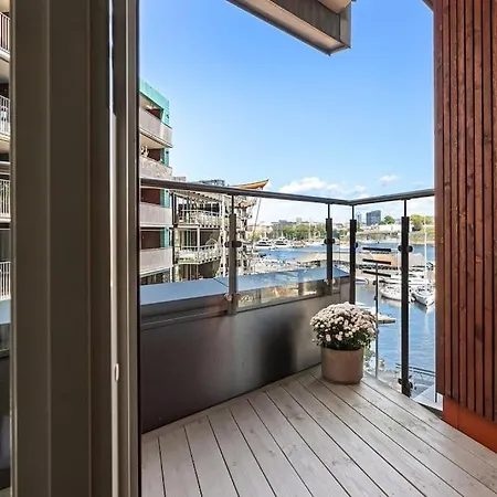 아파트 Seafront At Aker Brygge *